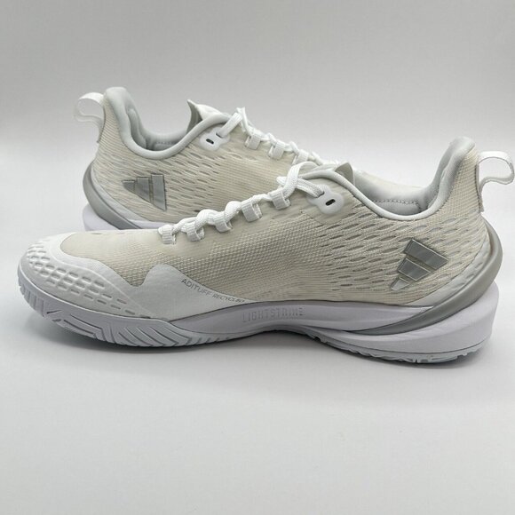 Women’s Adidas Adizero Cybersonic Tennis Pickleball Shoes White IG9516 Size 8New - Picture 9 of 11